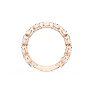 Diamond Eternity Band in 18kt Rose Gold