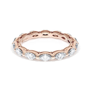 Diamond Eternity Band in 18kt Rose Gold