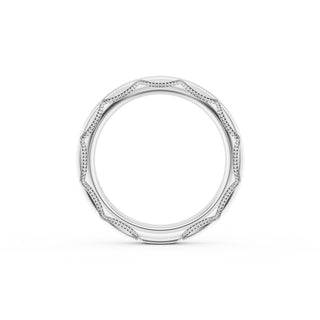 High Polish Wedding Band in 14kt Yellow Gold