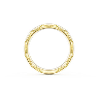 High Polish Wedding Band in 14kt Yellow Gold