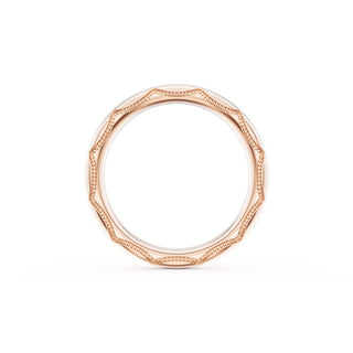 High Polish Wedding Band in 14kt Yellow Gold
