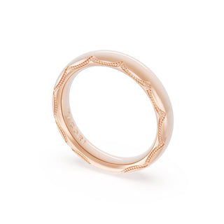 High Polish Wedding Band in 14kt Yellow Gold
