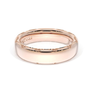 High Polish Wedding Band in 14kt Yellow Gold