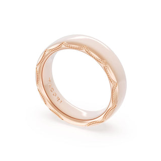 High Polish Wedding Band in 14kt Yellow Gold