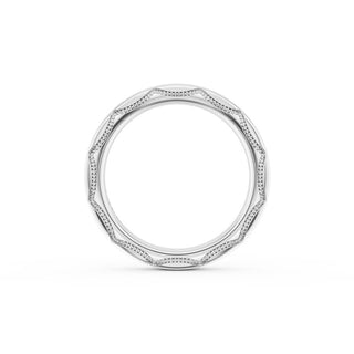 High Polish Wedding Band in 14kt Yellow Gold