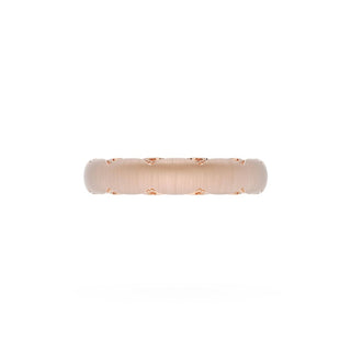 Satin Finish Wedding Band in 14kt Yellow Gold