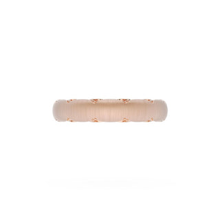 Satin Finish Wedding Band in 14kt Yellow Gold