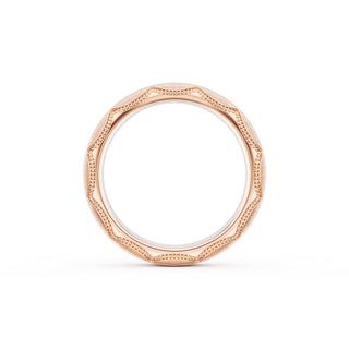 Satin Finish Wedding Band in 14kt Yellow Gold