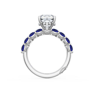 Cushion Solitaire Engagement Ring