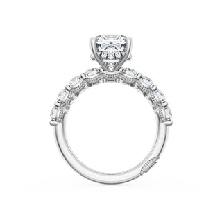 Cushion Solitaire Engagement Ring