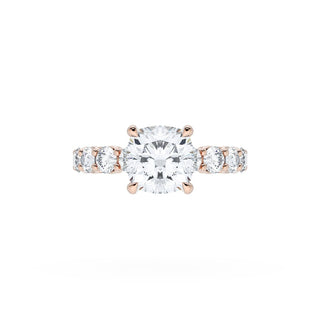 Cushion Solitaire Engagement Ring