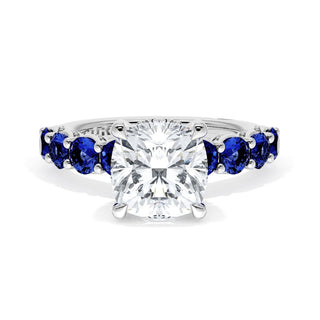 Cushion Solitaire Engagement Ring