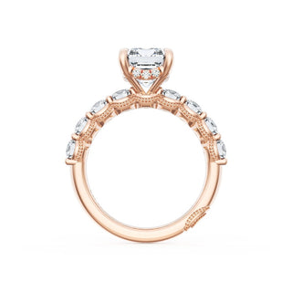 Emerald Solitaire Engagement Ring