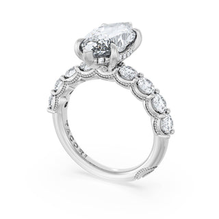 Marquise Solitaire Engagement Ring