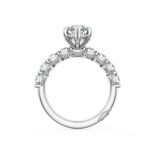 Marquise Solitaire Engagement Ring