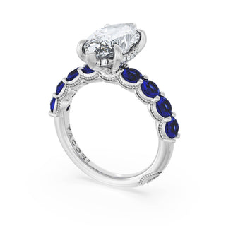 Marquise Solitaire Engagement Ring
