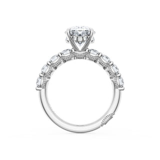 Oval Solitaire Engagement Ring