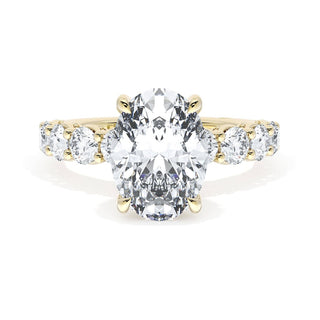 Oval Solitaire Engagement Ring