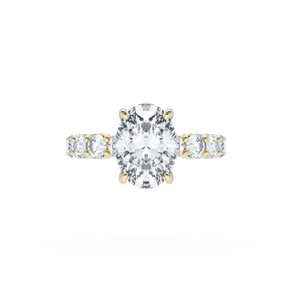 Oval Solitaire Engagement Ring