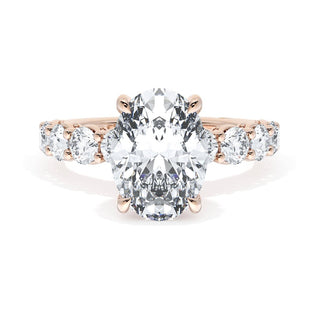 Oval Solitaire Engagement Ring