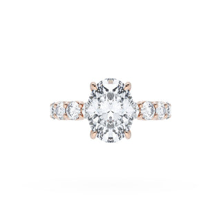 Oval Solitaire Engagement Ring