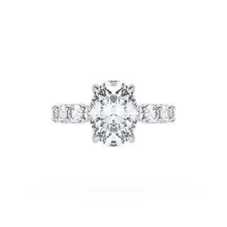 Oval Solitaire Engagement Ring