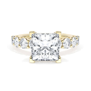 Princess Solitaire Engagement Ring