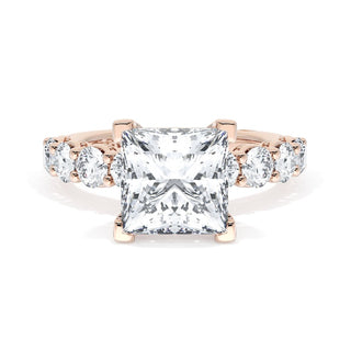 Princess Solitaire Engagement Ring