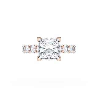 Princess Solitaire Engagement Ring