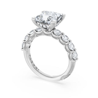 Princess Solitaire Engagement Ring