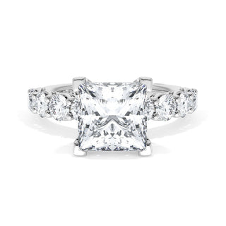 Princess Solitaire Engagement Ring
