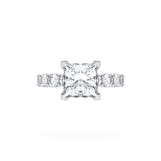 Princess Solitaire Engagement Ring