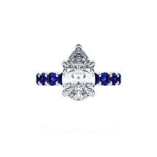 Pear Solitaire Engagement Ring