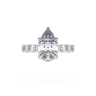 Pear Solitaire Engagement Ring