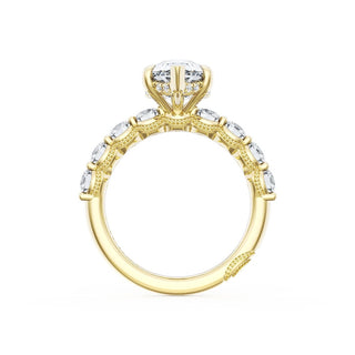 Pear Solitaire Engagement Ring