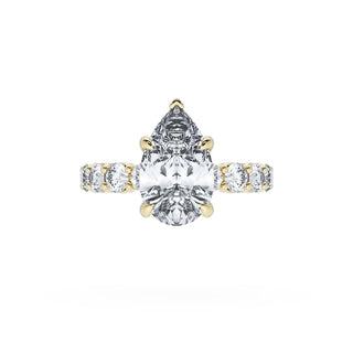 Pear Solitaire Engagement Ring