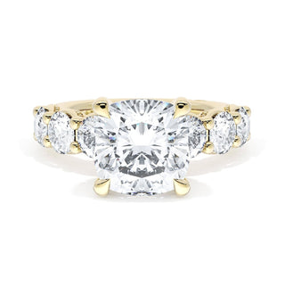 Cushion Solitaire Engagement Ring
