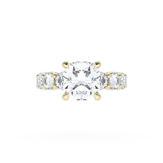 Cushion Solitaire Engagement Ring