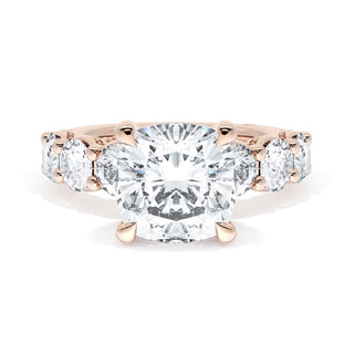 Cushion Solitaire Engagement Ring