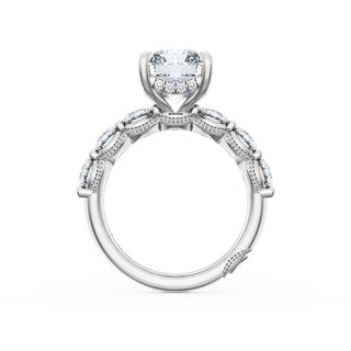 Radiant Solitaire Engagement Ring