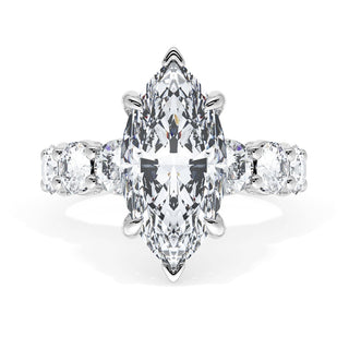 Marquise Solitaire Engagement Ring