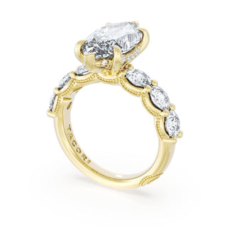 Marquise Solitaire Engagement Ring