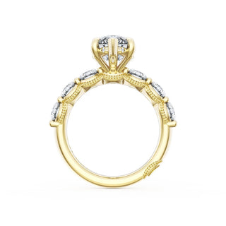 Marquise Solitaire Engagement Ring