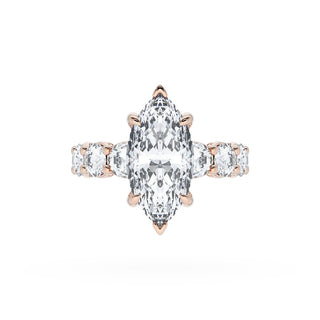 Marquise Solitaire Engagement Ring