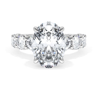 Oval Solitaire Engagement Ring