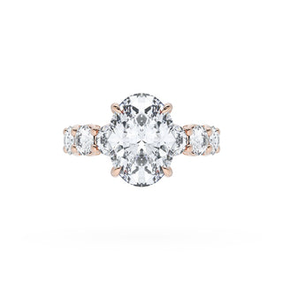 Oval Solitaire Engagement Ring