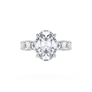 Oval Solitaire Engagement Ring