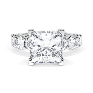 Princess Solitaire Engagement Ring