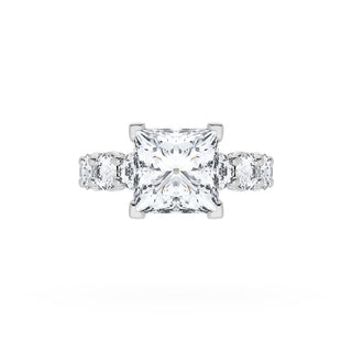 Princess Solitaire Engagement Ring