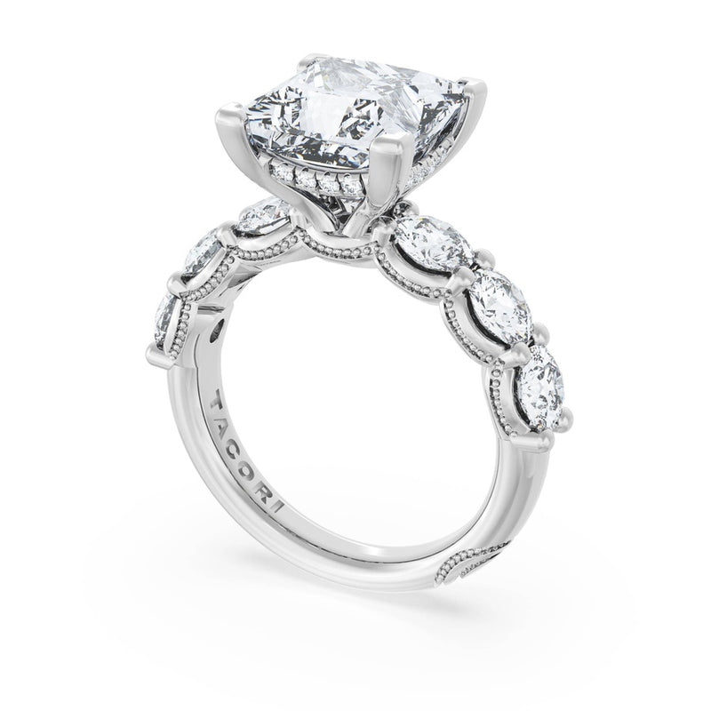 Princess Solitaire Engagement Ring